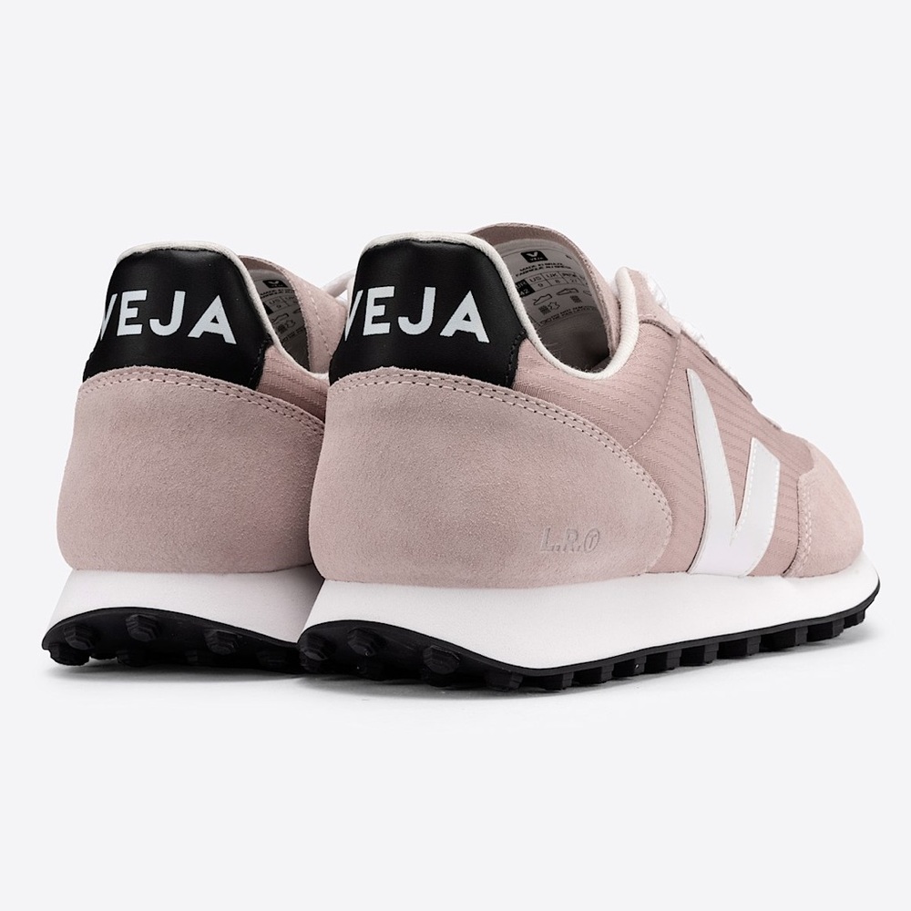 Veja Women's Rio Branco Ripstop Babe White Sneakers in Size 6 - Picture 3 of 10